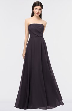 ColsBM Marlee Perfect Plum Modest A-line Sleeveless Zip up Floor Length Plainness Bridesmaid Dresses