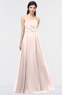 ColsBM Marlee Silver Peony Modest A-line Sleeveless Zip up Floor Length Plainness Bridesmaid Dresses
