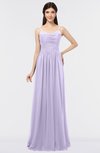 ColsBM Abril Light Purple Classic Spaghetti Sleeveless Zip up Floor Length Appliques Bridesmaid Dresses
