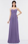 ColsBM Abril Lilac Classic Spaghetti Sleeveless Zip up Floor Length Appliques Bridesmaid Dresses