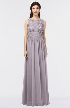 ColsBM Beverly Cameo Gorgeous Scoop Sleeveless Zip up Floor Length Lace Bridesmaid Dresses