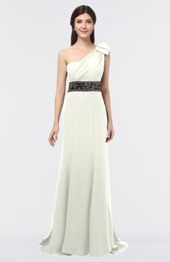 ColsBM Aranza Ivory Elegant A-line Sleeveless Zip up Sweep Train Bridesmaid Dresses