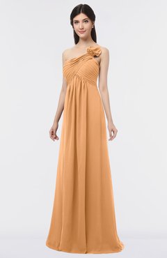 ColsBM Tiffany Pheasant Elegant A-line Asymmetric Neckline Floor Length Flower Bridesmaid Dresses