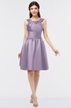 ColsBM Leila Mauve Mature A-line Scoop Sleeveless Ruching Bridesmaid Dresses