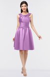 ColsBM Leila Orchid Mature A-line Scoop Sleeveless Ruching Bridesmaid Dresses
