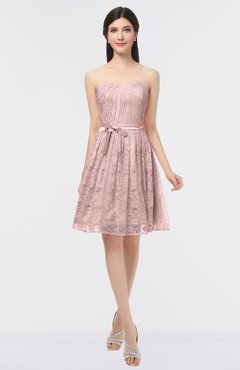 ColsBM Alaya Bridal Rose Sexy A-line Strapless Sleeveless Zip up Bow Sweet 16 Dresses