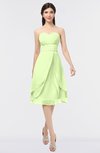 ColsBM Alondra Butterfly Gorgeous A-line Strapless Zip up Knee Length Plainness Bridesmaid Dresses