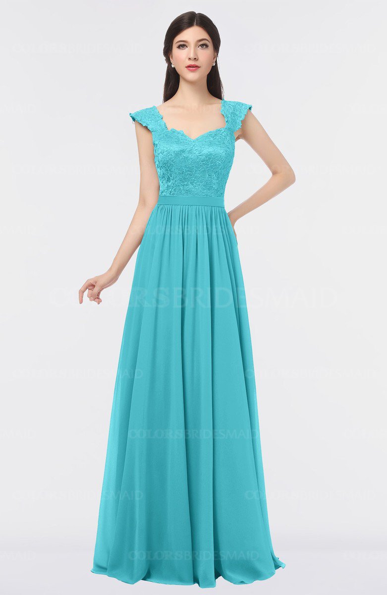 ColsBM Heidi Turquoise Bridesmaid Dresses - ColorsBridesmaid