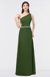 ColsBM Brooklyn Garden Green Elegant A-line Asymmetric Neckline Sleeveless Floor Length Bridesmaid Dresses