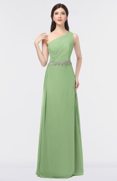 ColsBM Brooklyn Gleam Elegant A-line Asymmetric Neckline Sleeveless Floor Length Bridesmaid Dresses