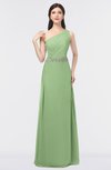 ColsBM Brooklyn Gleam Elegant A-line Asymmetric Neckline Sleeveless Floor Length Bridesmaid Dresses