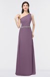 ColsBM Brooklyn Mauve Elegant A-line Asymmetric Neckline Sleeveless Floor Length Bridesmaid Dresses