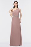 ColsBM Brooklyn Nectar Pink Elegant A-line Asymmetric Neckline Sleeveless Floor Length Bridesmaid Dresses