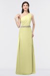 ColsBM Brooklyn Wax Yellow Elegant A-line Asymmetric Neckline Sleeveless Floor Length Bridesmaid Dresses