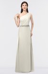 ColsBM Brooklyn Whisper White Elegant A-line Asymmetric Neckline Sleeveless Floor Length Bridesmaid Dresses