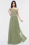 ColsBM Anabella Bog Modern A-line Asymmetric Neckline Zip up Floor Length Bridesmaid Dresses