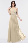 ColsBM Anabella Novelle Peach Modern A-line Asymmetric Neckline Zip up Floor Length Bridesmaid Dresses
