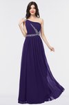ColsBM Anabella Royal Purple Modern A-line Asymmetric Neckline Zip up Floor Length Bridesmaid Dresses