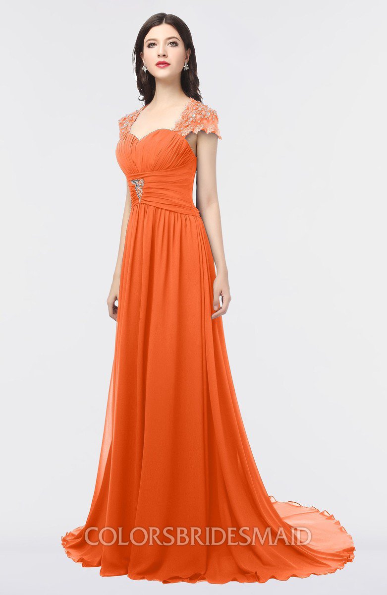 ColsBM Iris Tangerine Bridesmaid Dresses ColorsBridesmaid