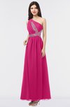 ColsBM Gemma Beetroot Purple Mature A-line Sleeveless Asymmetric Appliques Bridesmaid Dresses