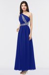 ColsBM Gemma Nautical Blue Mature A-line Sleeveless Asymmetric Appliques Bridesmaid Dresses