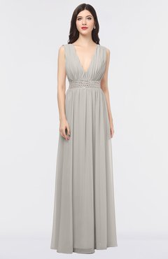 ColsBM Imani Ashes Of Roses Elegant A-line Sleeveless Zip up Appliques Bridesmaid Dresses