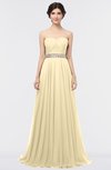 ColsBM Zahra Cornhusk Elegant A-line Strapless Sleeveless Half Backless Bridesmaid Dresses