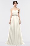 ColsBM Zahra Whisper White Elegant A-line Strapless Sleeveless Half Backless Bridesmaid Dresses