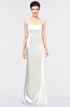 ColsBM Reagan Cloud White Mature Column Strapless Zip up Floor Length Plainness Prom Dresses