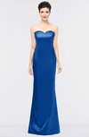 ColsBM Reagan Royal Blue Mature Column Strapless Zip up Floor Length Plainness Prom Dresses