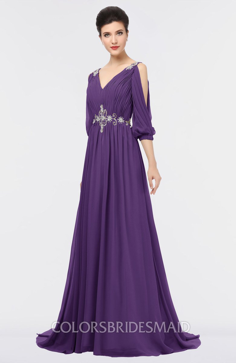 ColsBM Joyce Dark Purple Bridesmaid Dresses - ColorsBridesmaid