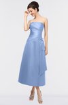 ColsBM Isabella Freesia Elegant A-line Bateau Sleeveless Zip up Ruching Evening Dresses