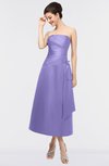 ColsBM Isabella Lapis Purple Elegant A-line Bateau Sleeveless Zip up Ruching Evening Dresses