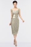 ColsBM Colette Cornhusk Mature Column Sleeveless Zip up Lace Bridesmaid Dresses