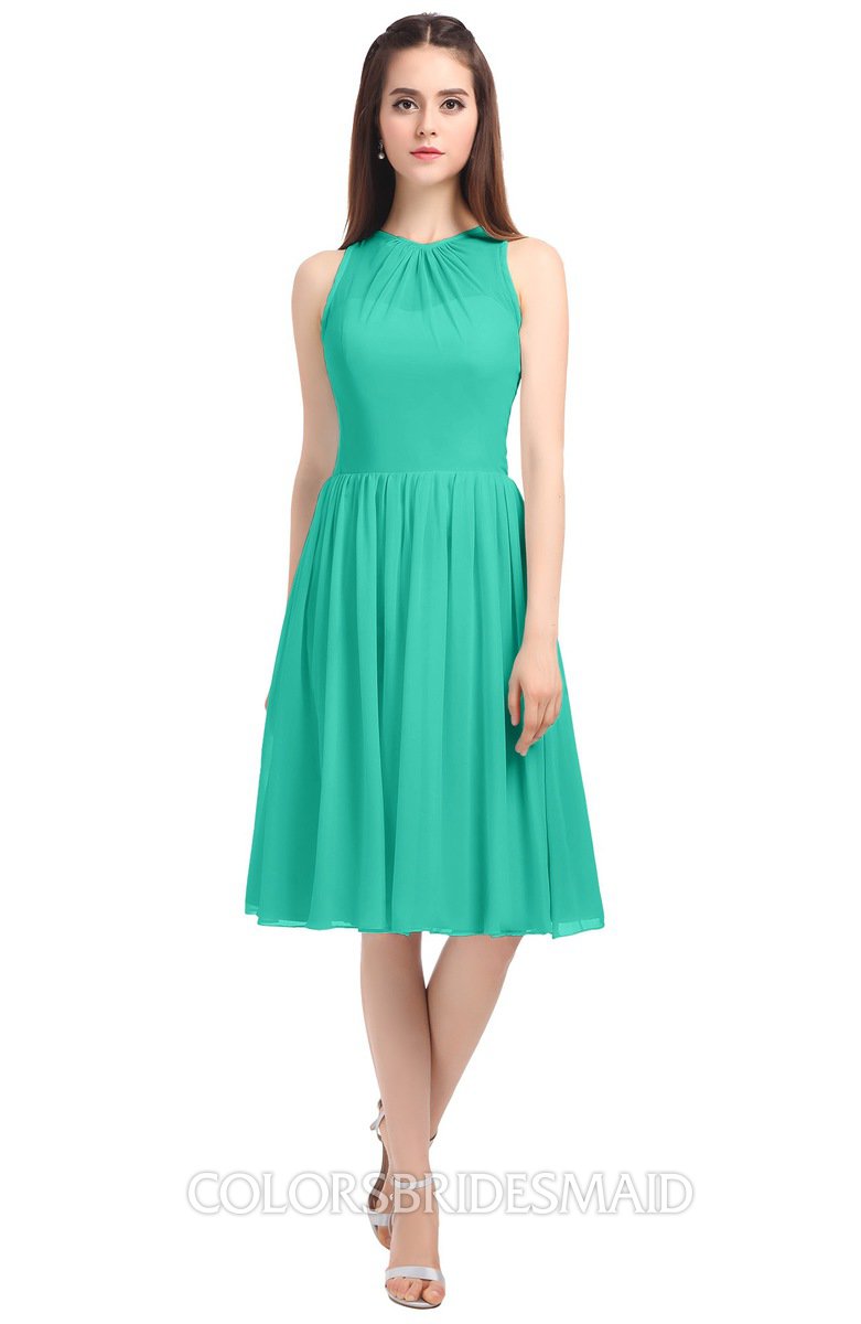 ColsBM Ivory Viridian Green Bridesmaid Dresses ColorsBridesmaid