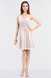 ColsBM Patsy Angel Wing Sexy A-line Asymmetric Neckline Sleeveless Zip up Mini Bridesmaid Dresses