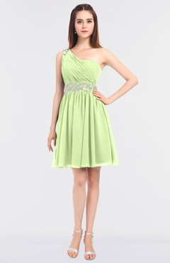 ColsBM Patsy Butterfly Sexy A-line Asymmetric Neckline Sleeveless Zip up Mini Bridesmaid Dresses