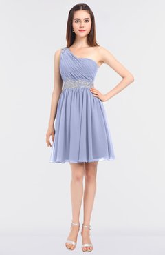 ColsBM Patsy Lavender Sexy A-line Asymmetric Neckline Sleeveless Zip up Mini Bridesmaid Dresses