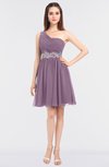 ColsBM Patsy Mauve Sexy A-line Asymmetric Neckline Sleeveless Zip up Mini Bridesmaid Dresses