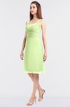 ColsBM Kyla Butterfly Simple A-line Spaghetti Sleeveless Knee Length Ruching Bridesmaid Dresses