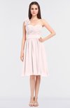 ColsBM Mina Angel Wing Romantic A-line Asymmetric Neckline Sleeveless Knee Length Bridesmaid Dresses
