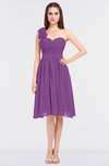 ColsBM Mina Dahlia Romantic A-line Asymmetric Neckline Sleeveless Knee Length Bridesmaid Dresses
