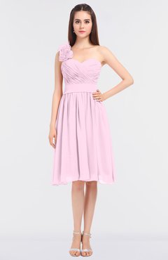 ColsBM Mina Fairy Tale Romantic A-line Asymmetric Neckline Sleeveless Knee Length Bridesmaid Dresses