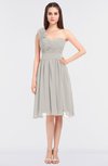 ColsBM Mina Hushed Violet Romantic A-line Asymmetric Neckline Sleeveless Knee Length Bridesmaid Dresses