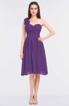 ColsBM Mina Pansy Romantic A-line Asymmetric Neckline Sleeveless Knee Length Bridesmaid Dresses