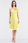 ColsBM Zoie Daffodil Sexy A-line Asymmetric Neckline Sleeveless Knee Length Bridesmaid Dresses