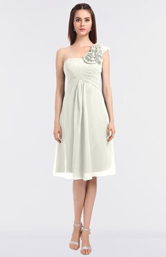 ColsBM Zoie Ivory Sexy A-line Asymmetric Neckline Sleeveless Knee Length Bridesmaid Dresses