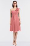 ColsBM Zoie Lantana Sexy A-line Asymmetric Neckline Sleeveless Knee Length Bridesmaid Dresses