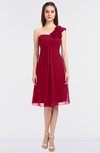 ColsBM Zoie Scooter Sexy A-line Asymmetric Neckline Sleeveless Knee Length Bridesmaid Dresses
