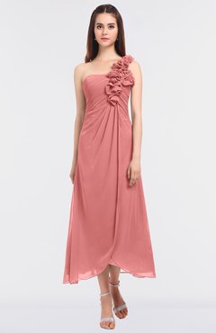 ColsBM Chelsea Lantana Sexy A-line Asymmetric Neckline Half Backless Flower Bridesmaid Dresses